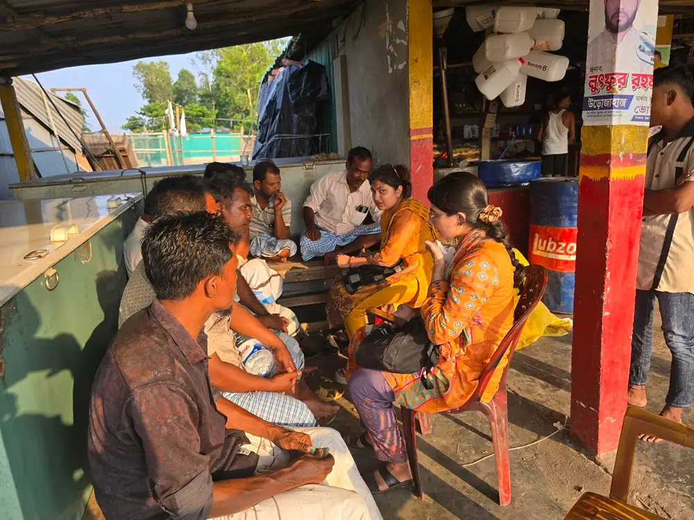 Researchers of NB is working at Cox's Bazar on Ocean Literacy (12)