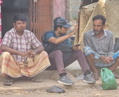 Researchers of NB is working at Cox's Bazar on Ocean Literacy (4)