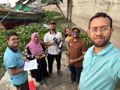 Field test of the instruments